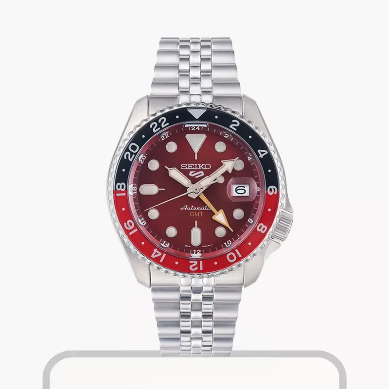 Seiko 5 Sports GMT  LIMITED EDITION Red Passion Men’s Watch- SSK031K1